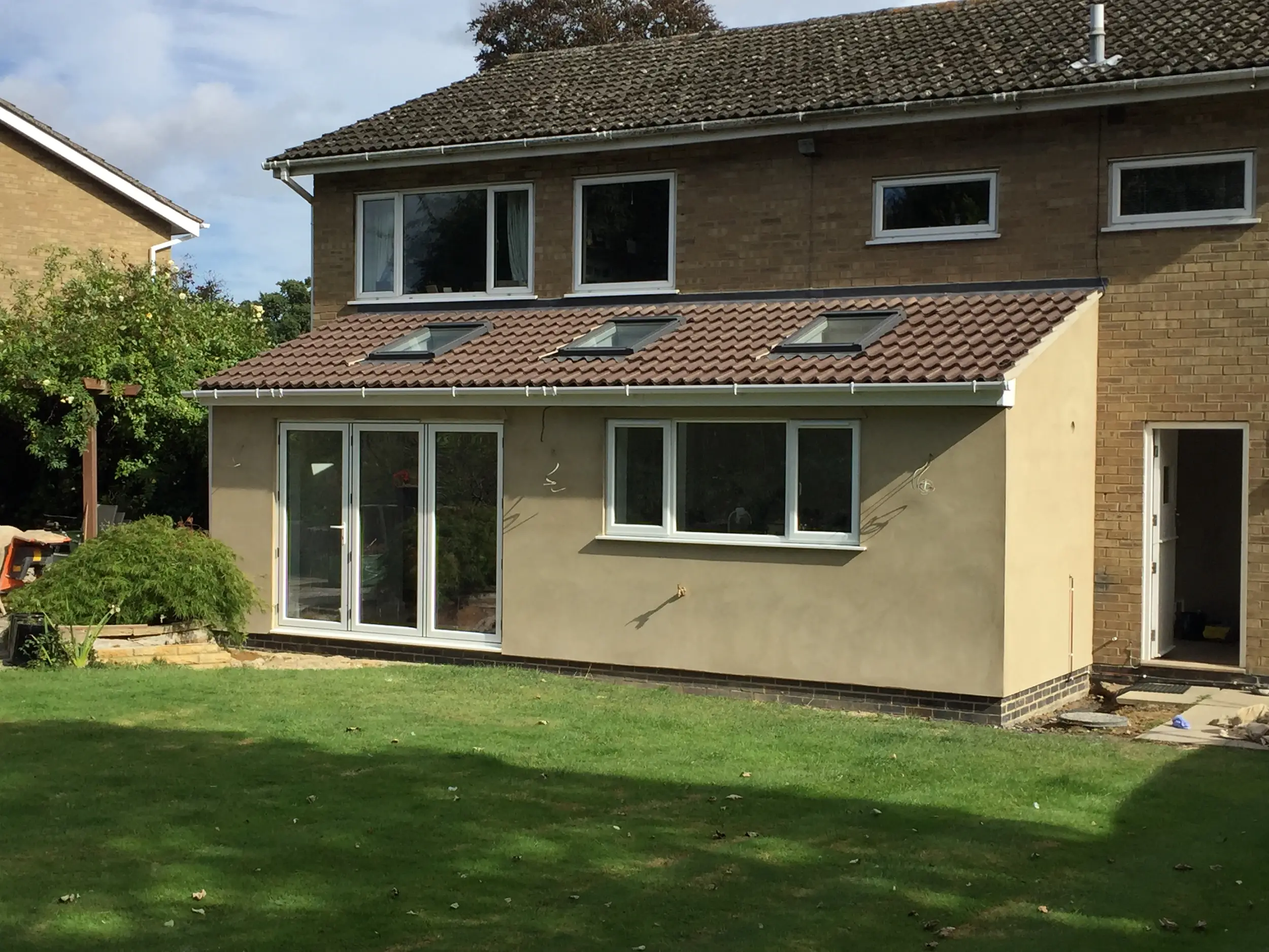Completed rear home extension by Ablewood